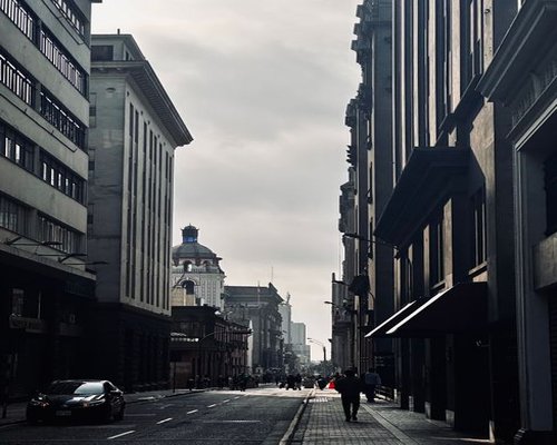 Lima city street with a calm mood